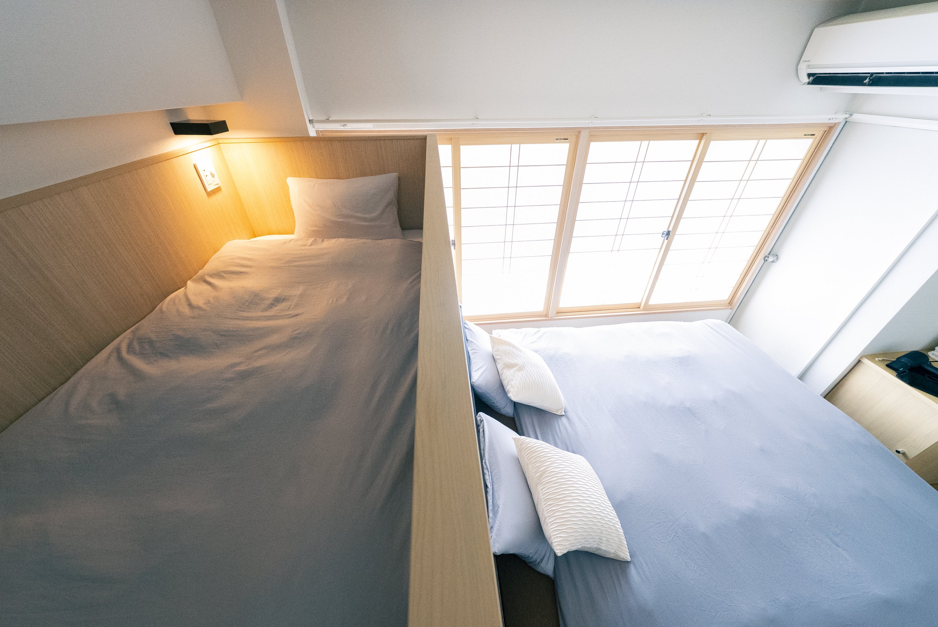 バンクベッド上段