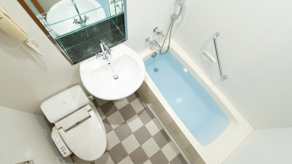  デラックスシングルルーム　21.8㎡〈バスルーム〉