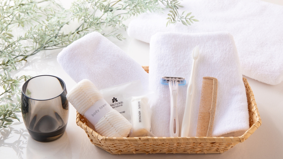 アメニティ※スカイフロアのみボディタオルがセットされております