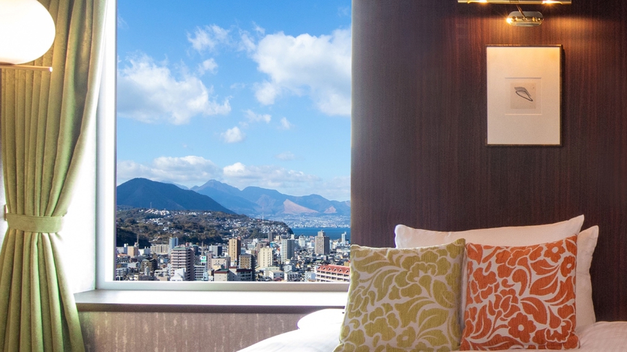 高層階から見える朝の風景をお愉しみください