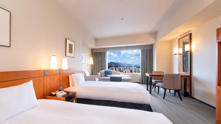 エグゼクティブツインルーム（別府側・お昼の景色）