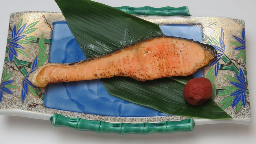 朝食例：焼き魚