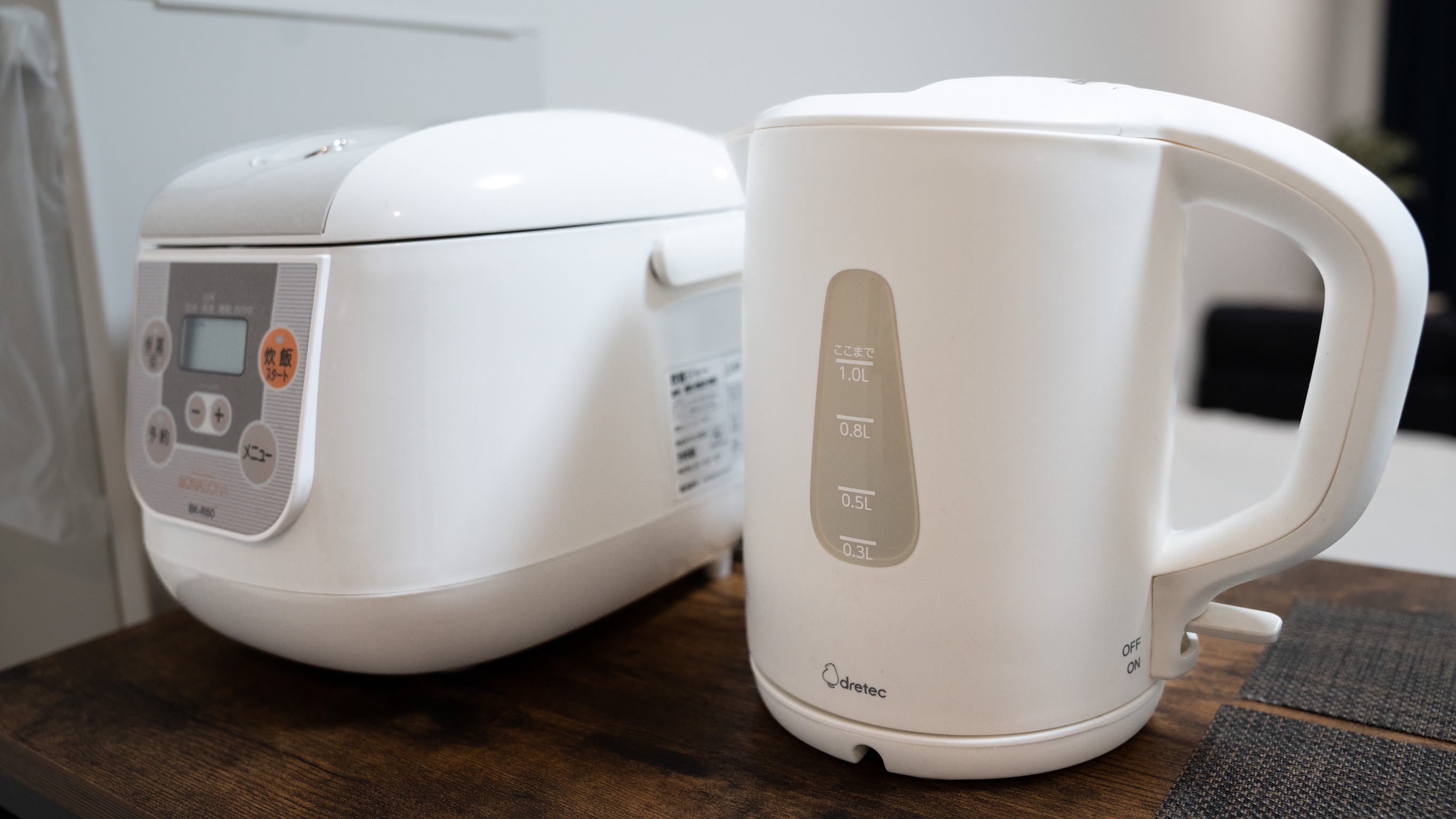 炊飯器、ポット