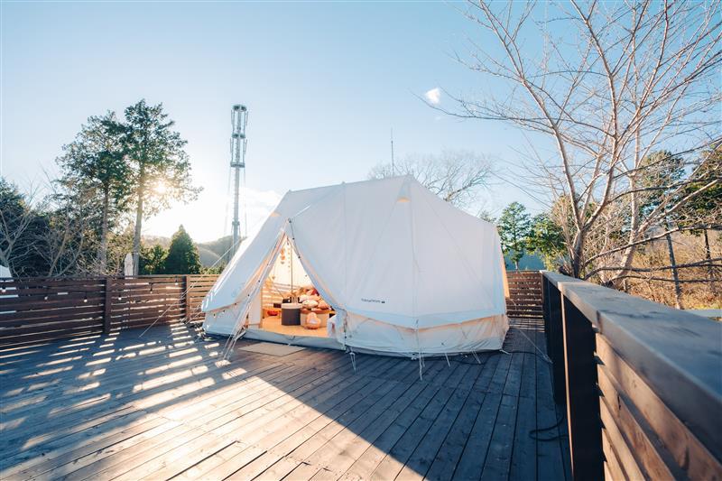 GRACE TENT（アウトドアを体験できるテントスタイル）
