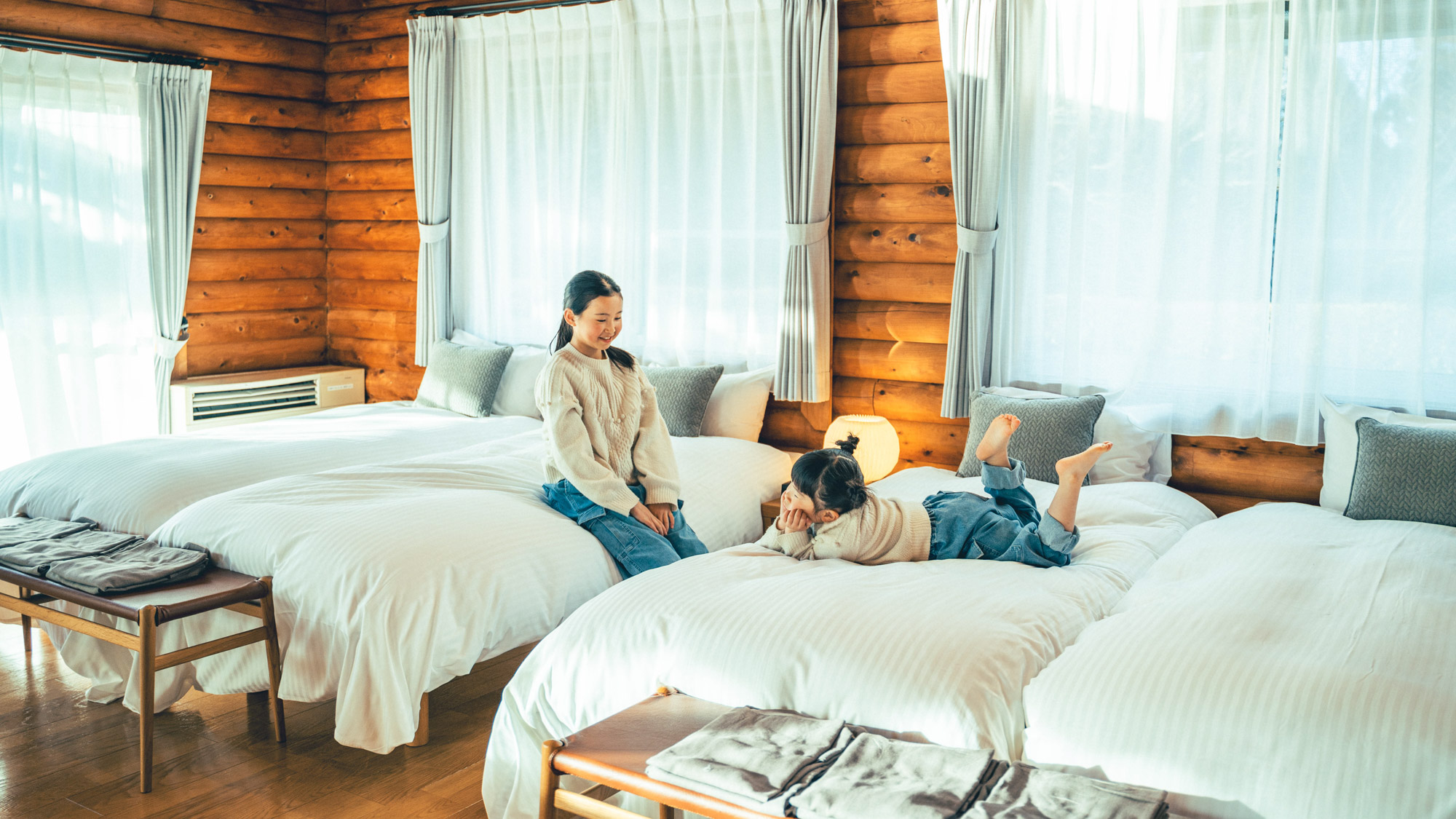 【SUITE CABIN】お子さま連れも安心のゆとり設計。