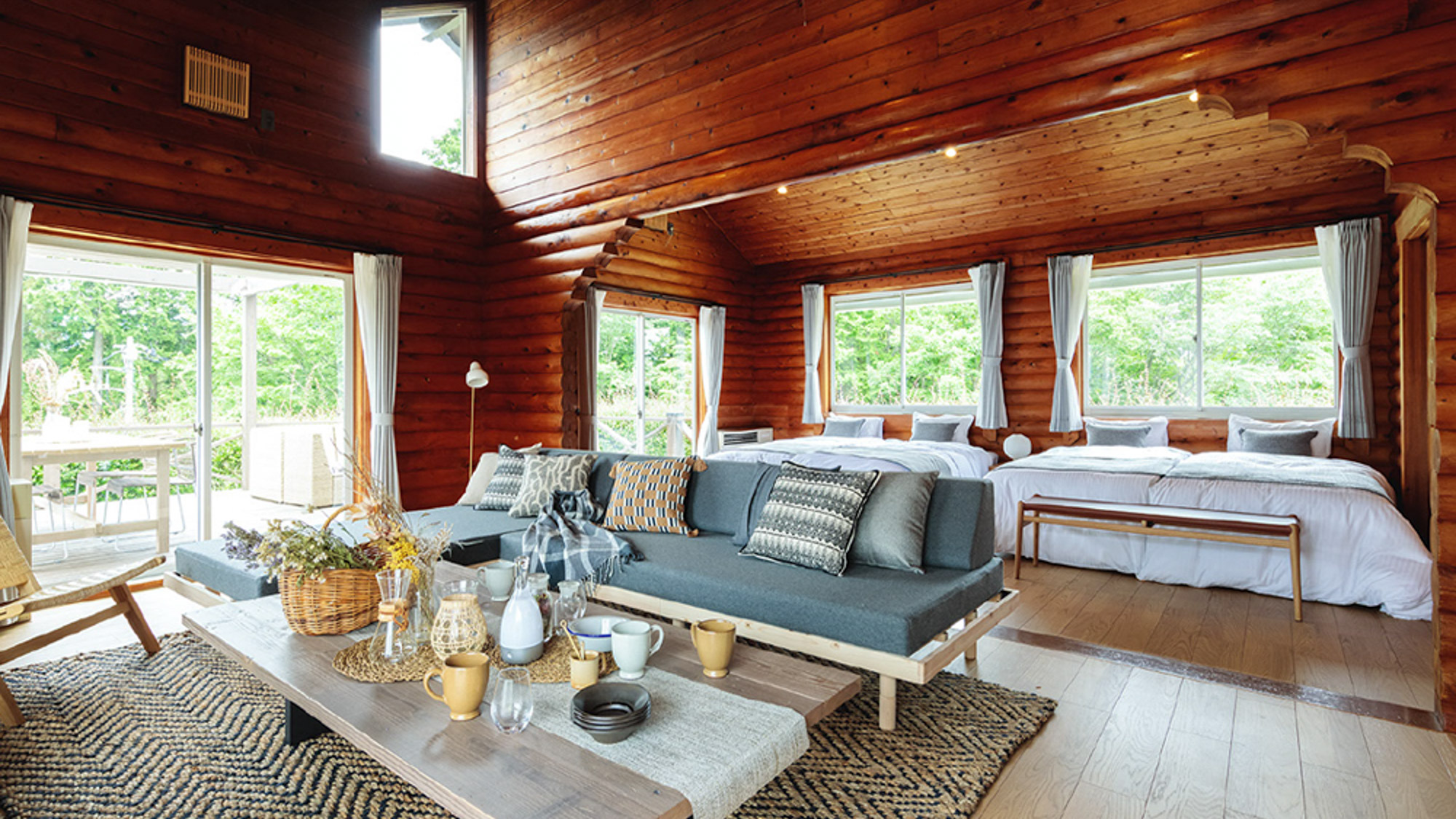 【SUITE CABIN】贅沢で優雅な時を過ごせるワンランク上のキャビン。