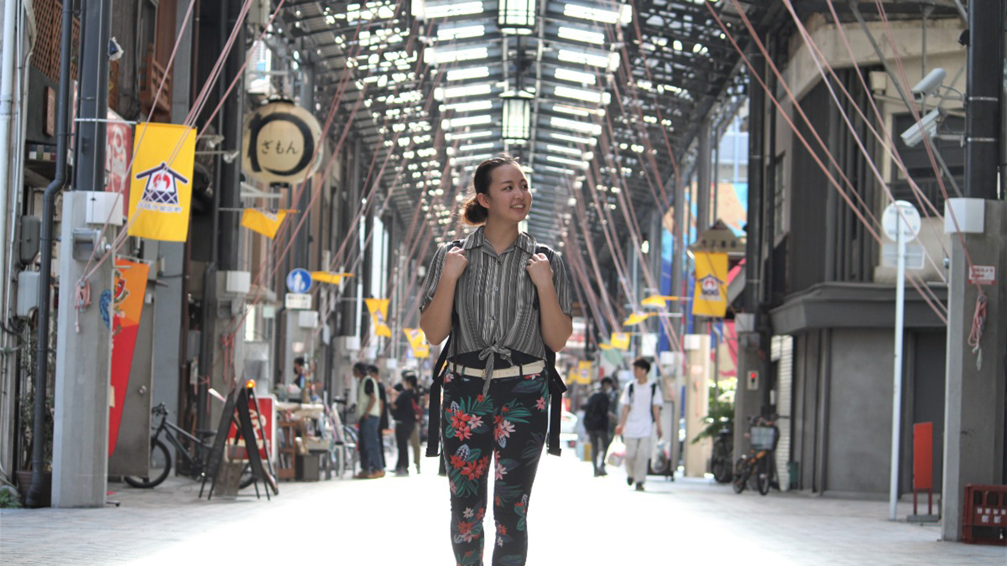 古き良き下町の情緒が残る、静かでゆったりで、どこか懐かしい商店街。