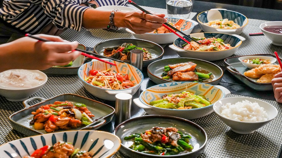 S-SENレストラン お粥ビュッフェ