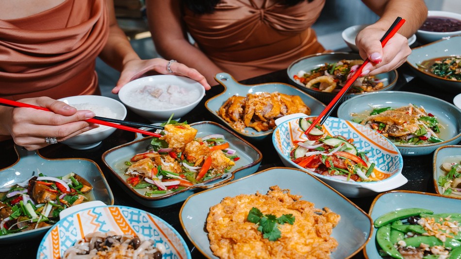 S-SENレストラン お粥ビュッフェ