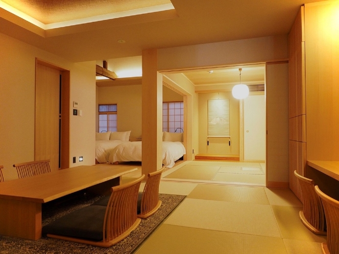 清平－檜風呂付プライベートルームー