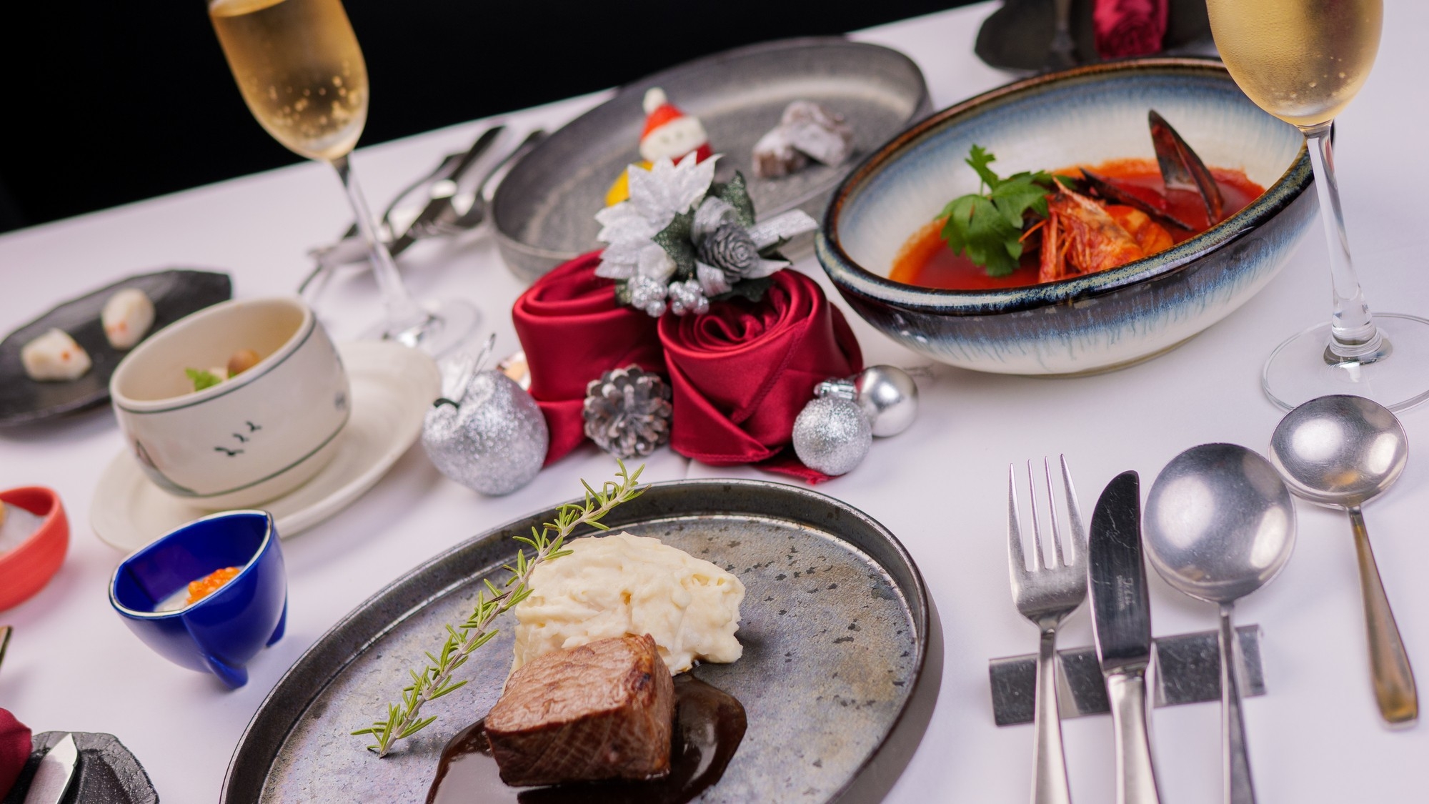 【クリスマス2025】12/24・25限定！スペシャルディナーコースプラン＜夕食開始20:00〜＞