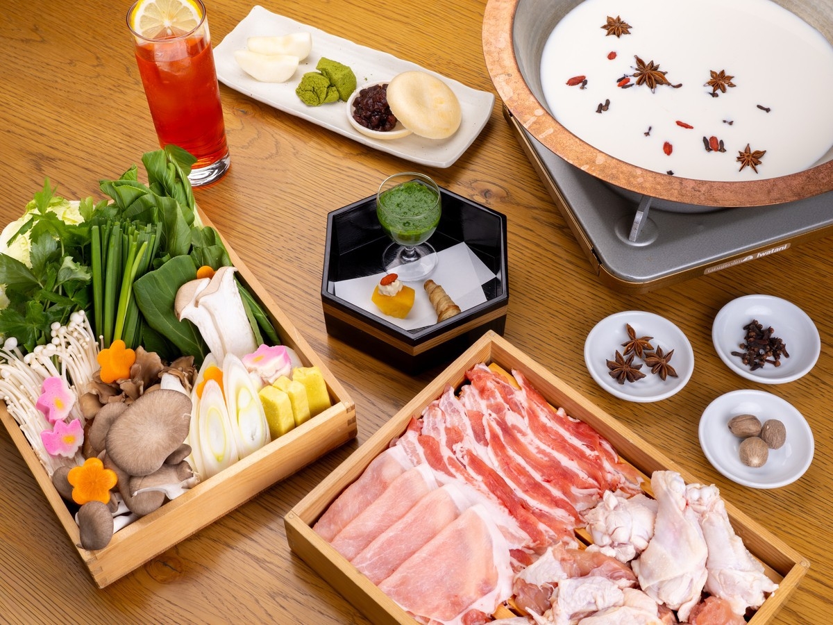 【冬季限定】日本橋美鍋コース付きプラン（2食付き）