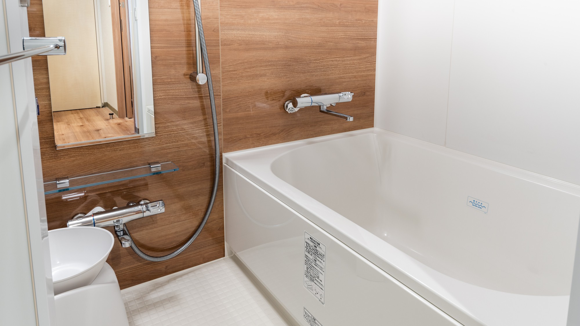 デラックスツインルーム・バスルーム　※イメージ