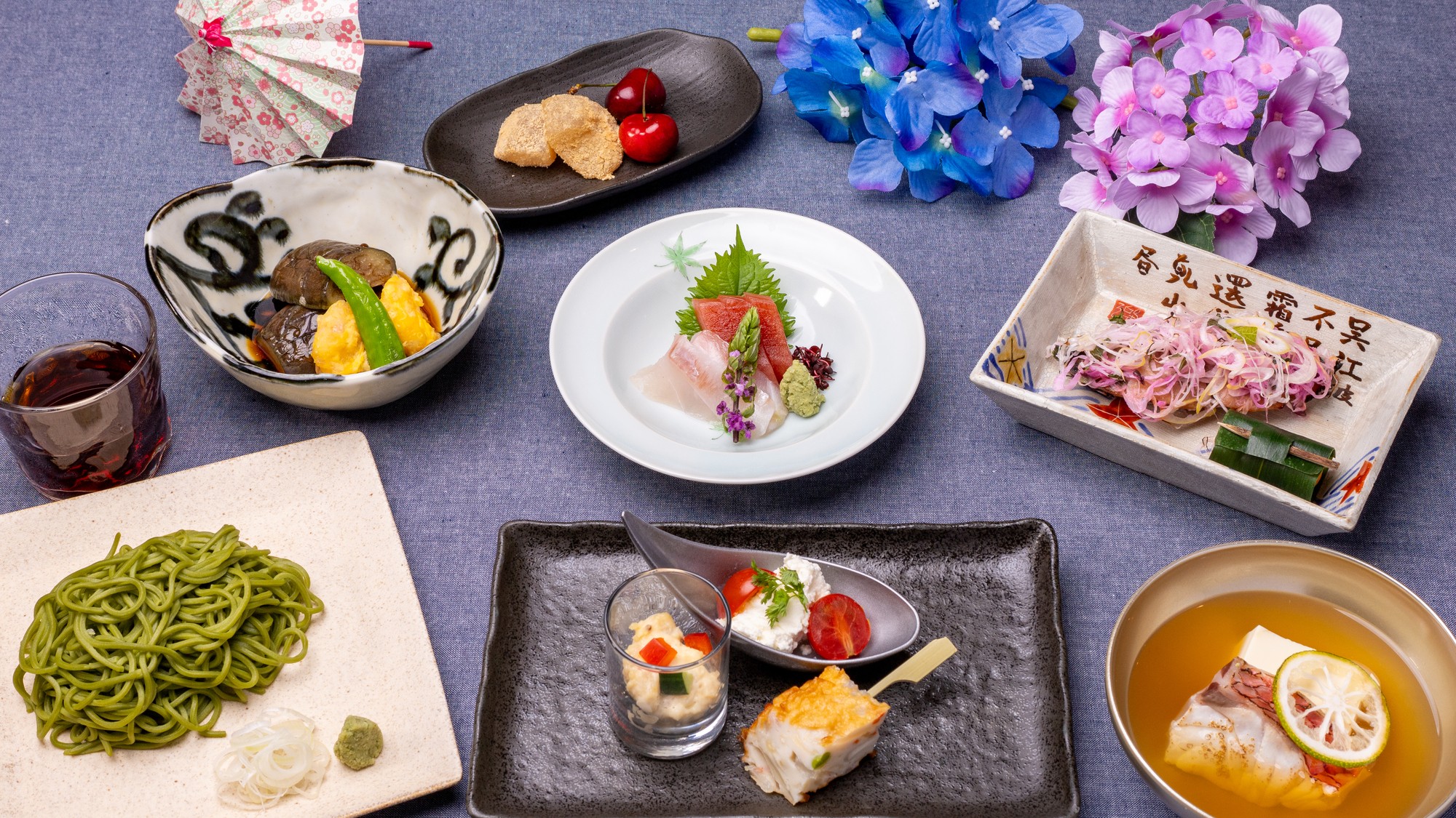 【夕食】季節の懐石　※イメージ