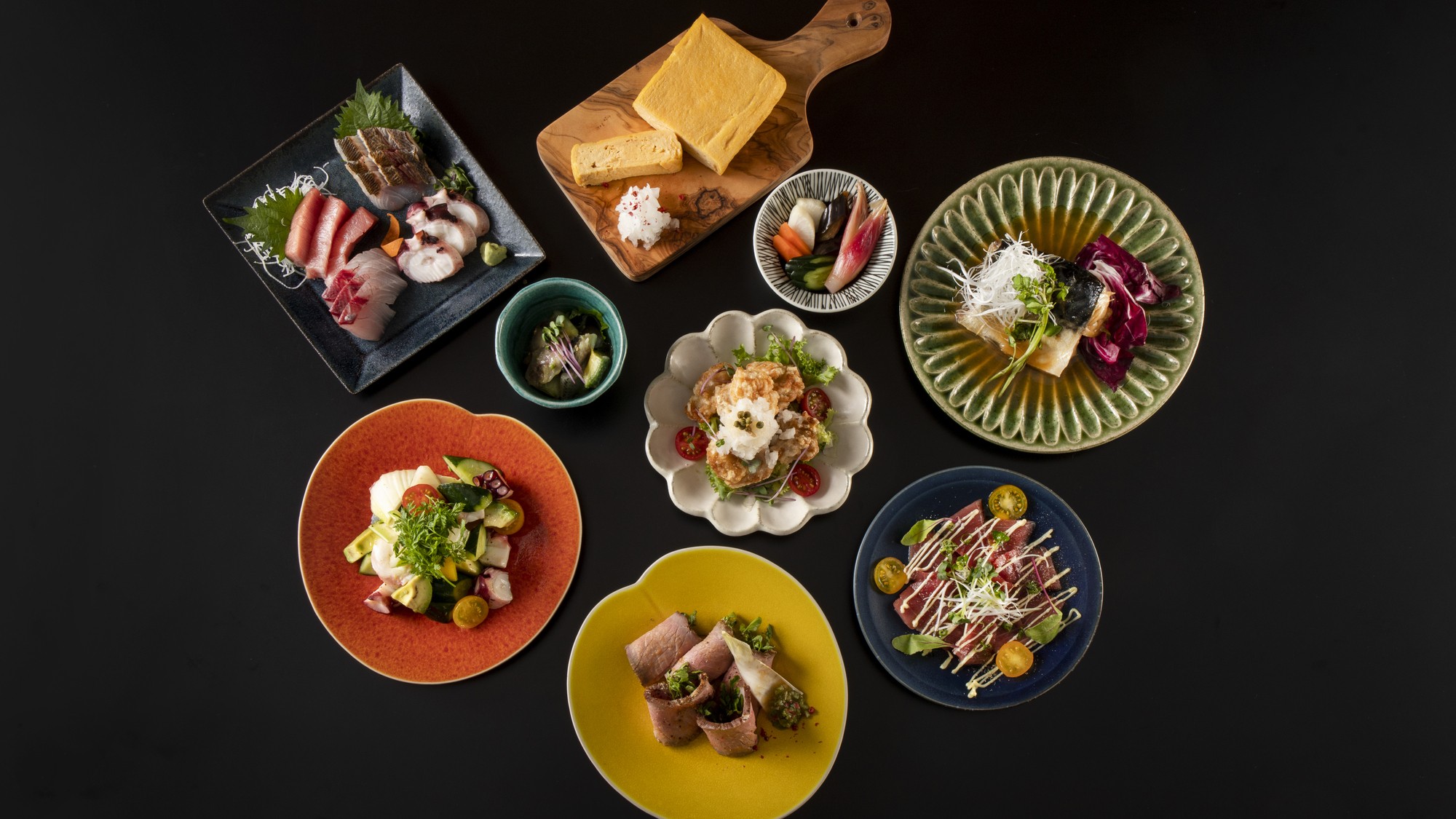 【夕食】アラカルト　※イメージ