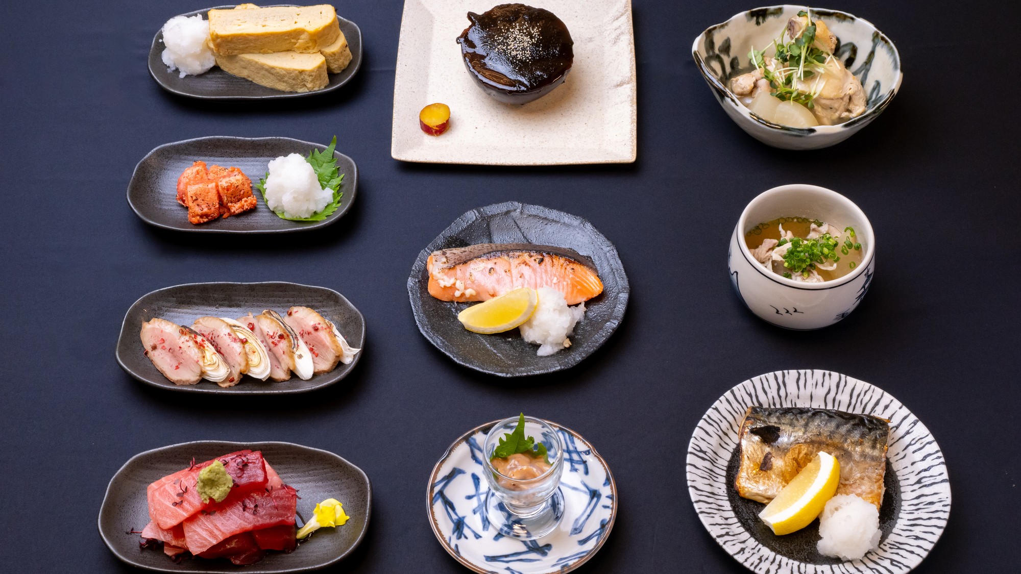 【夕食】夜のおばんざい　※イメージ