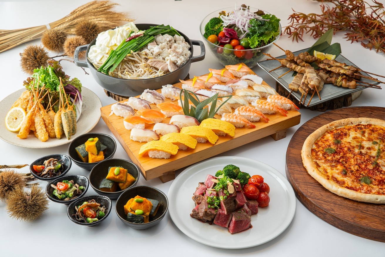 【ご夕食：17時〜】【1泊2食】旬の食材を活かしたディナービュッフェ付き宿泊プラン