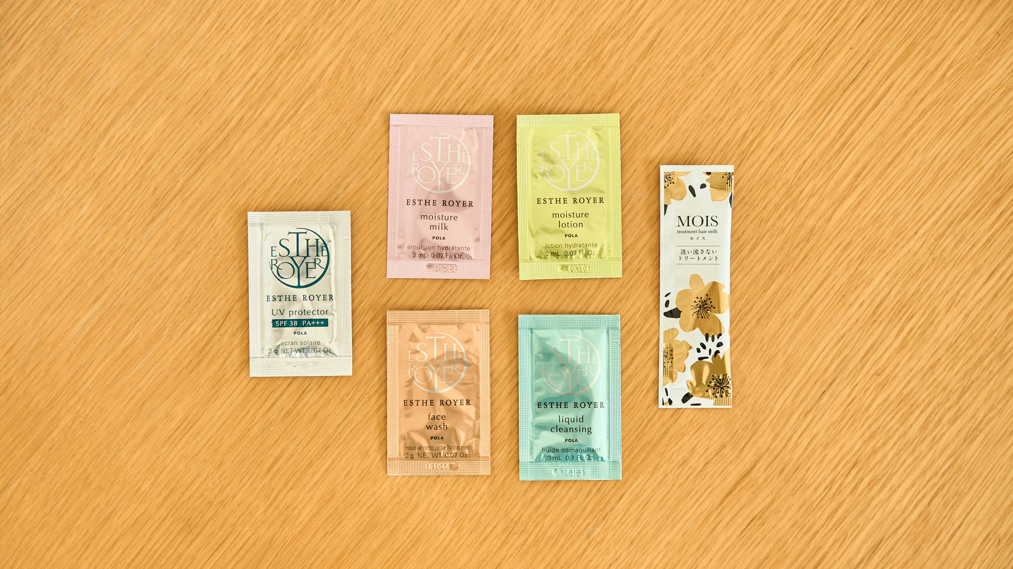 【アメニティ】スキンケア