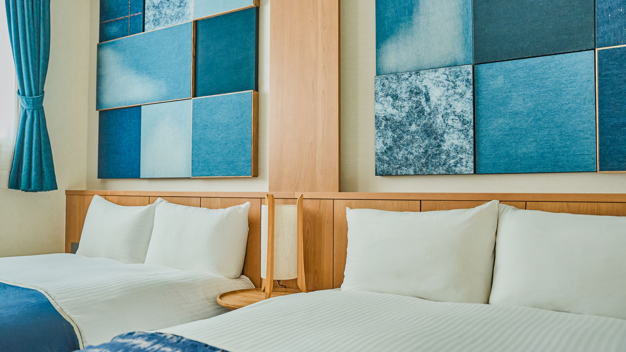 デニムツインルーム１｜ベッド