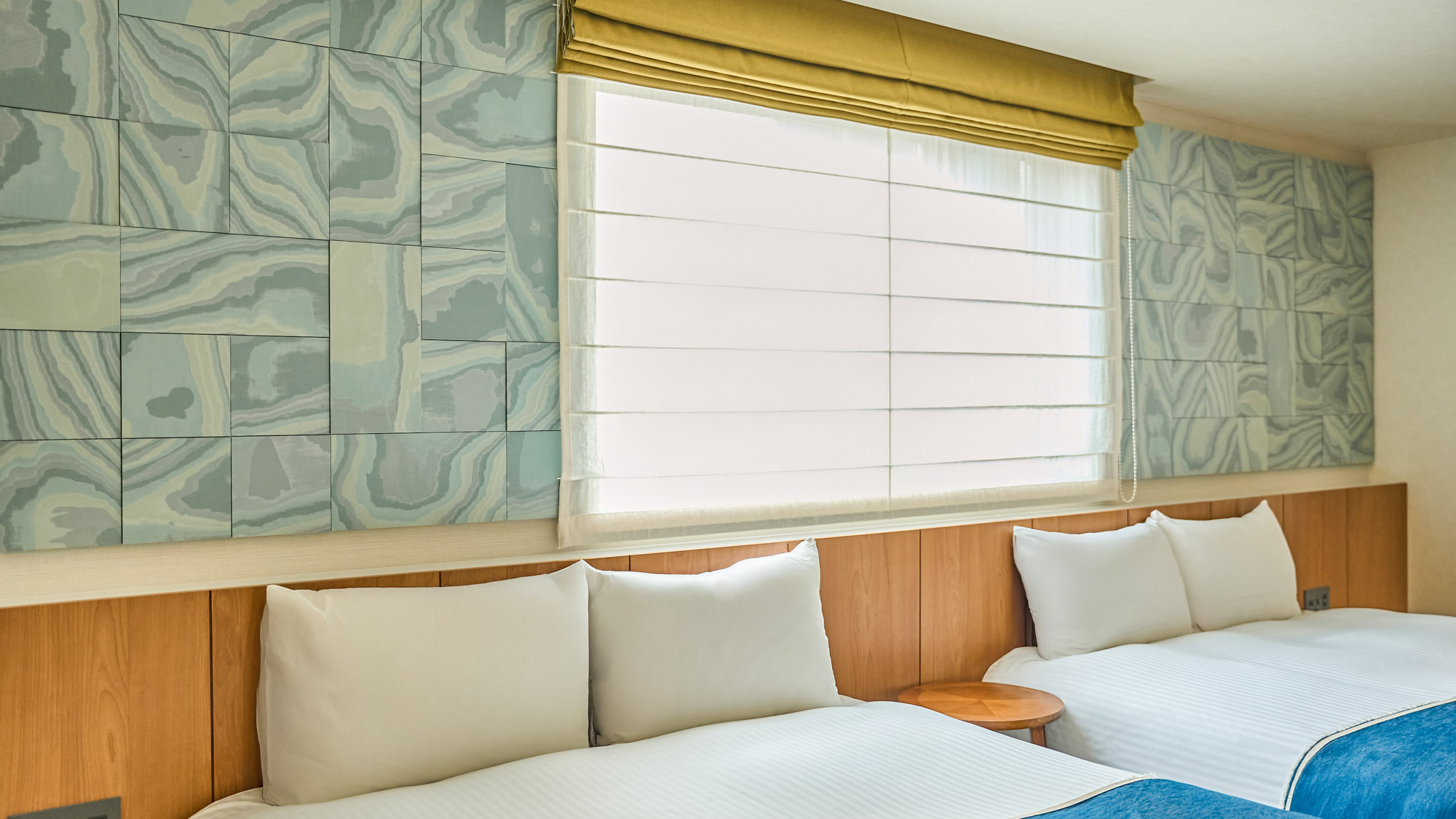 畳付きツインスイートルームB｜ベッド