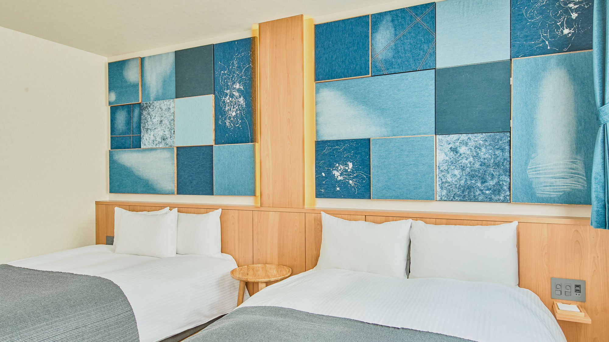 デニムツインルーム２｜ベッド