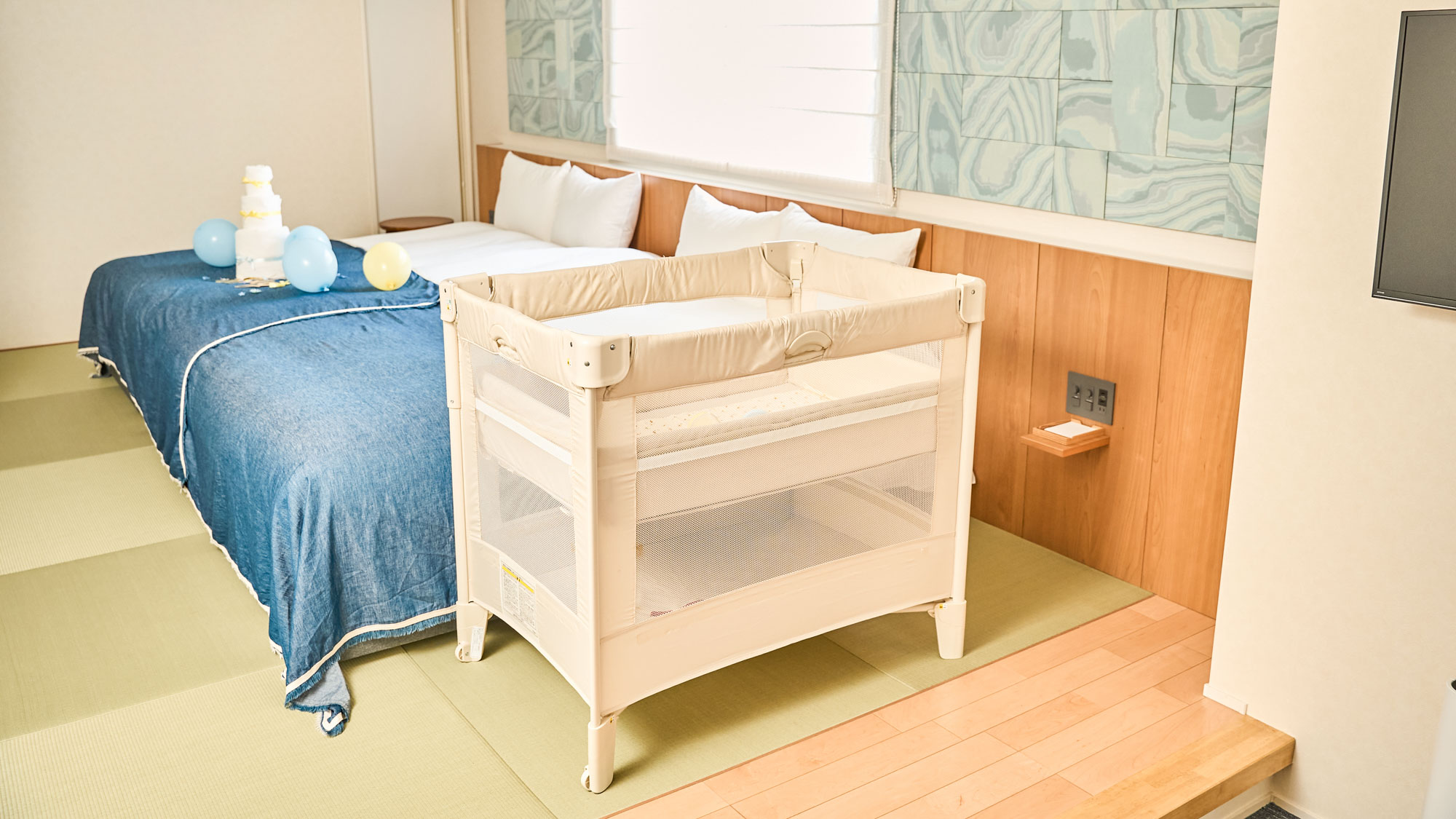 【貸出備品】ベビーベッド