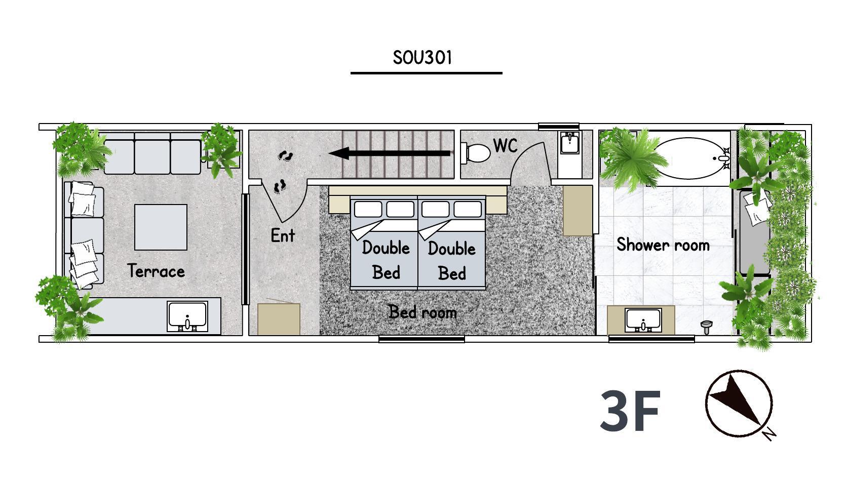 301フロアプラン