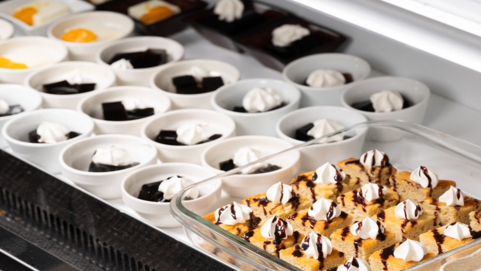 【朝食ビュッフェ付き】　鉄板焼付き40種以上の和洋ビュッフェ　本館2階大浴殿無料