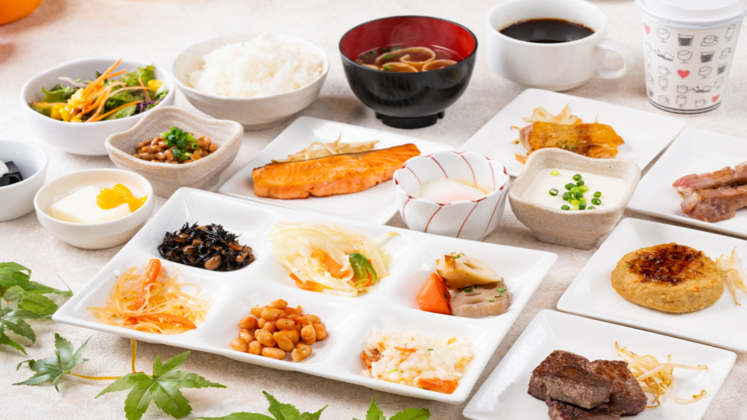 【朝食ビュッフェ】和洋40種以上のビュッフェ　6:30～10:30