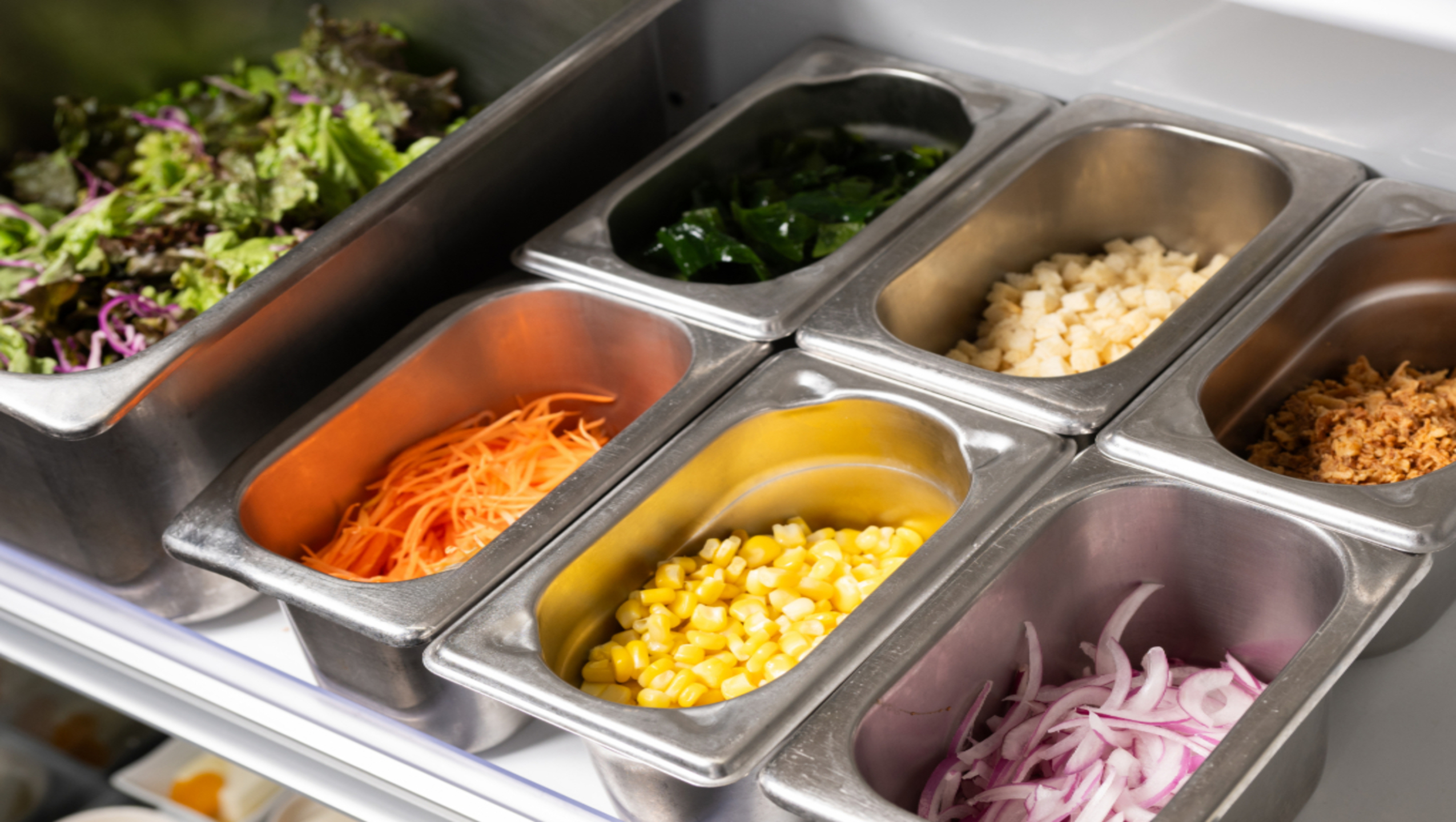 【朝食ビュッフェ】サラダコーナー