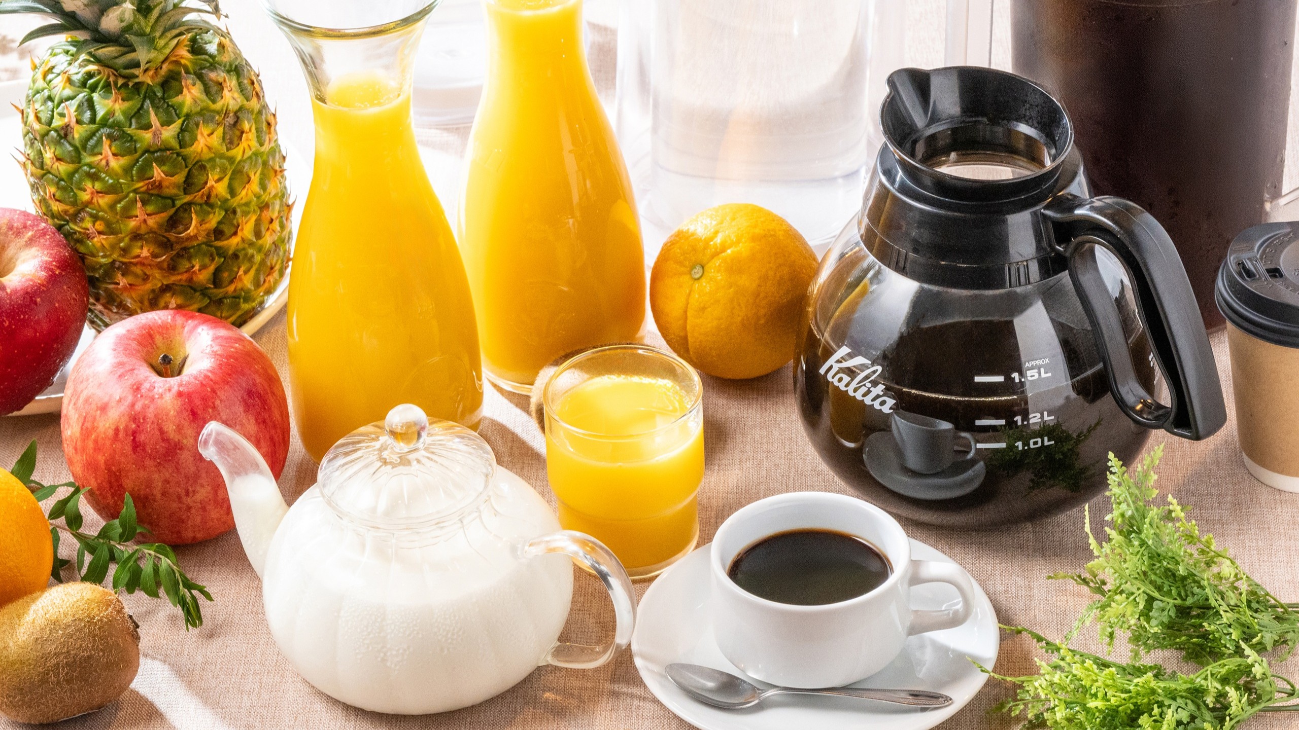 A棟レストラン「Fuji」朝食イメージ