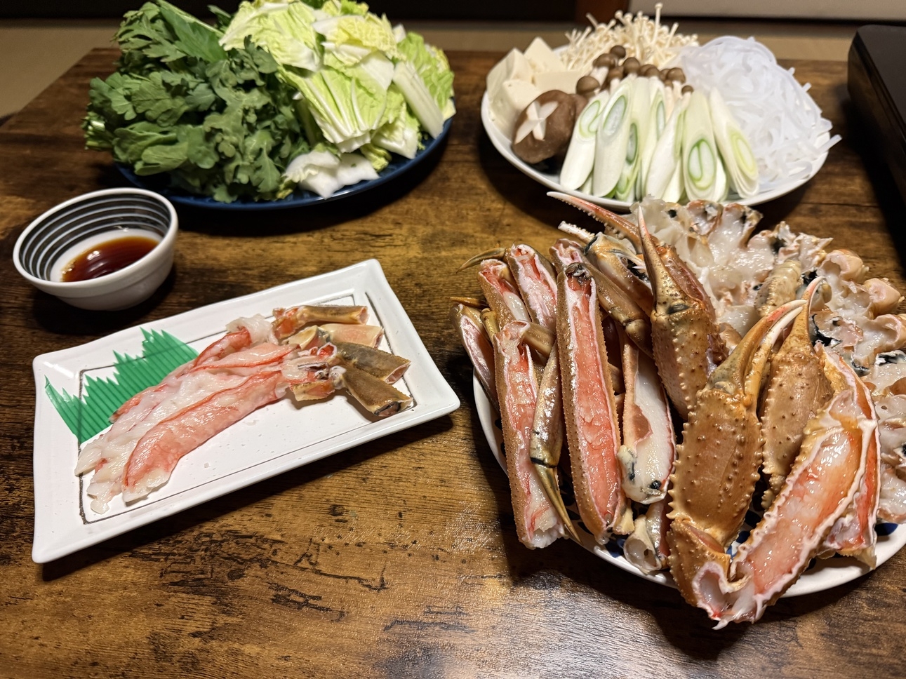 なんとカニ鍋が楽しめる！（夕食付プラン）