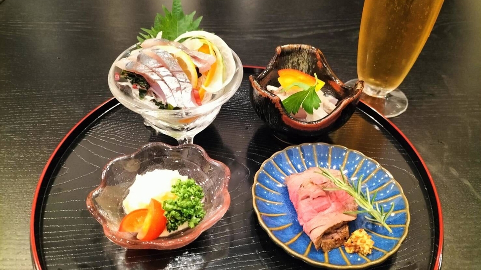 【一泊朝食チョイ飲みセット付】ホテルでちょっと飲めるし朝ごはんもゆっくり食べる♪