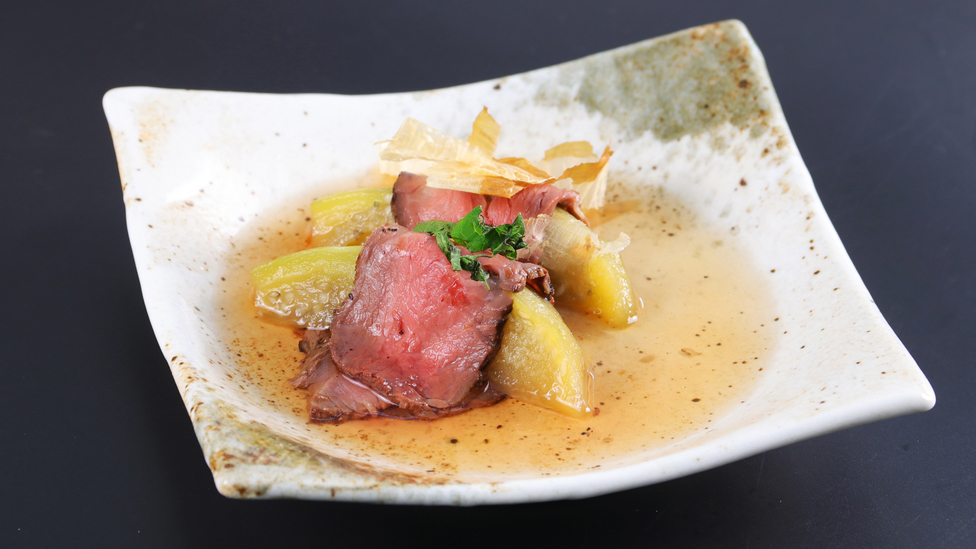 【夏・シェフにおまかせコース】淡路島産の季節の食材で彩る和洋創作コース【二食付】