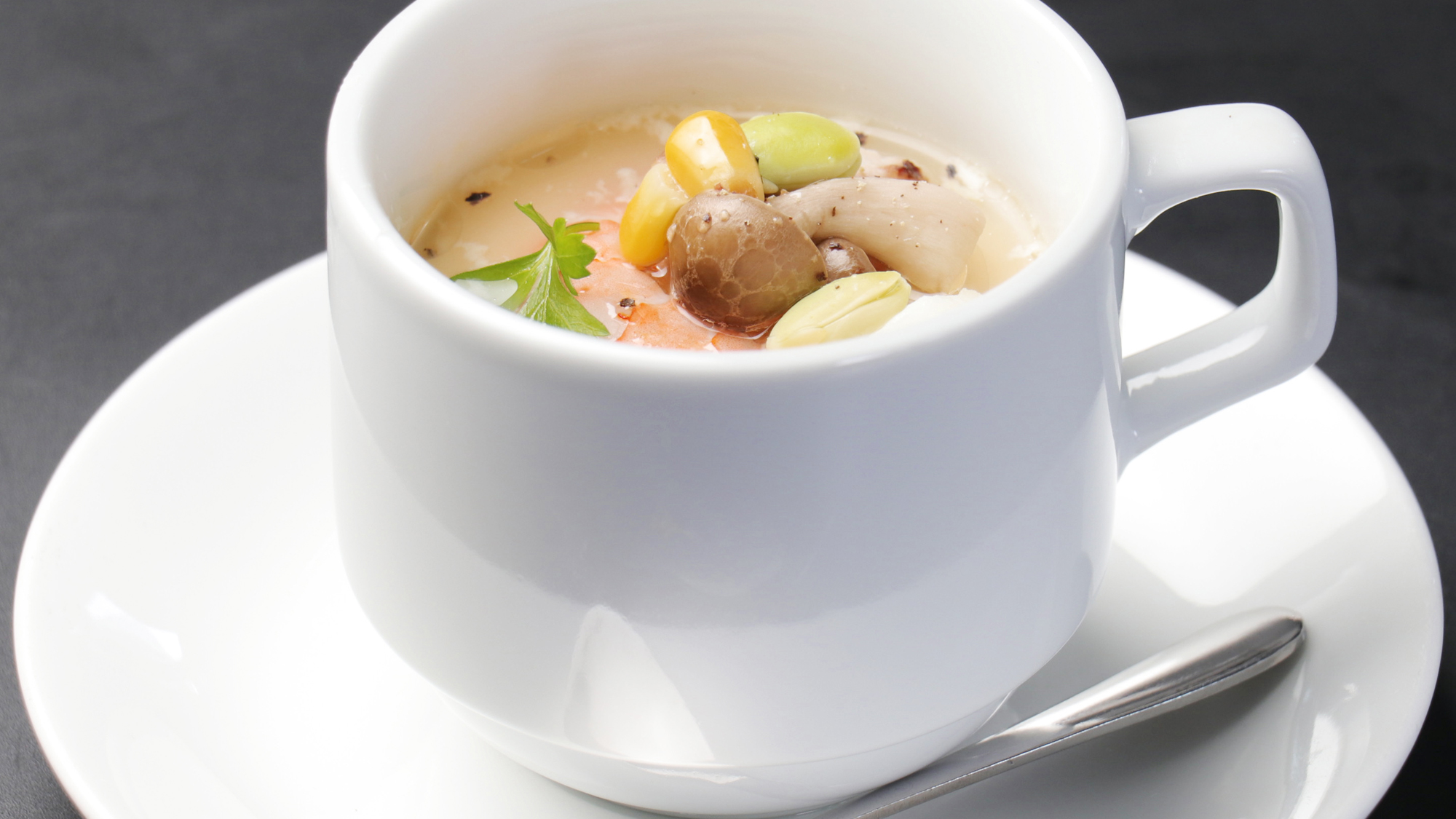 冬【シェフにおまかせプラン】 洋風茶碗蒸し