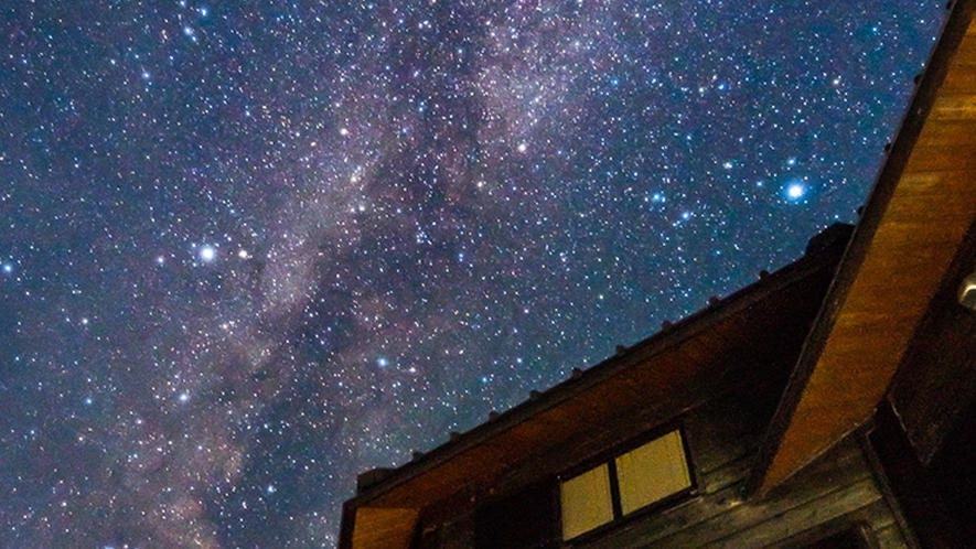 満天の星、天の川