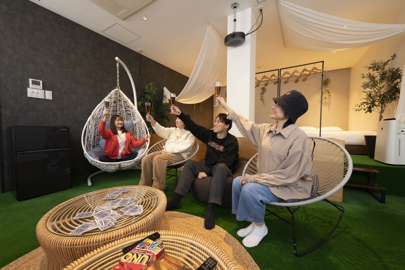 【連泊割】連泊で旅をもっと満喫／ファミリールーム／浅草寺すぐの隠れ家的ホテル