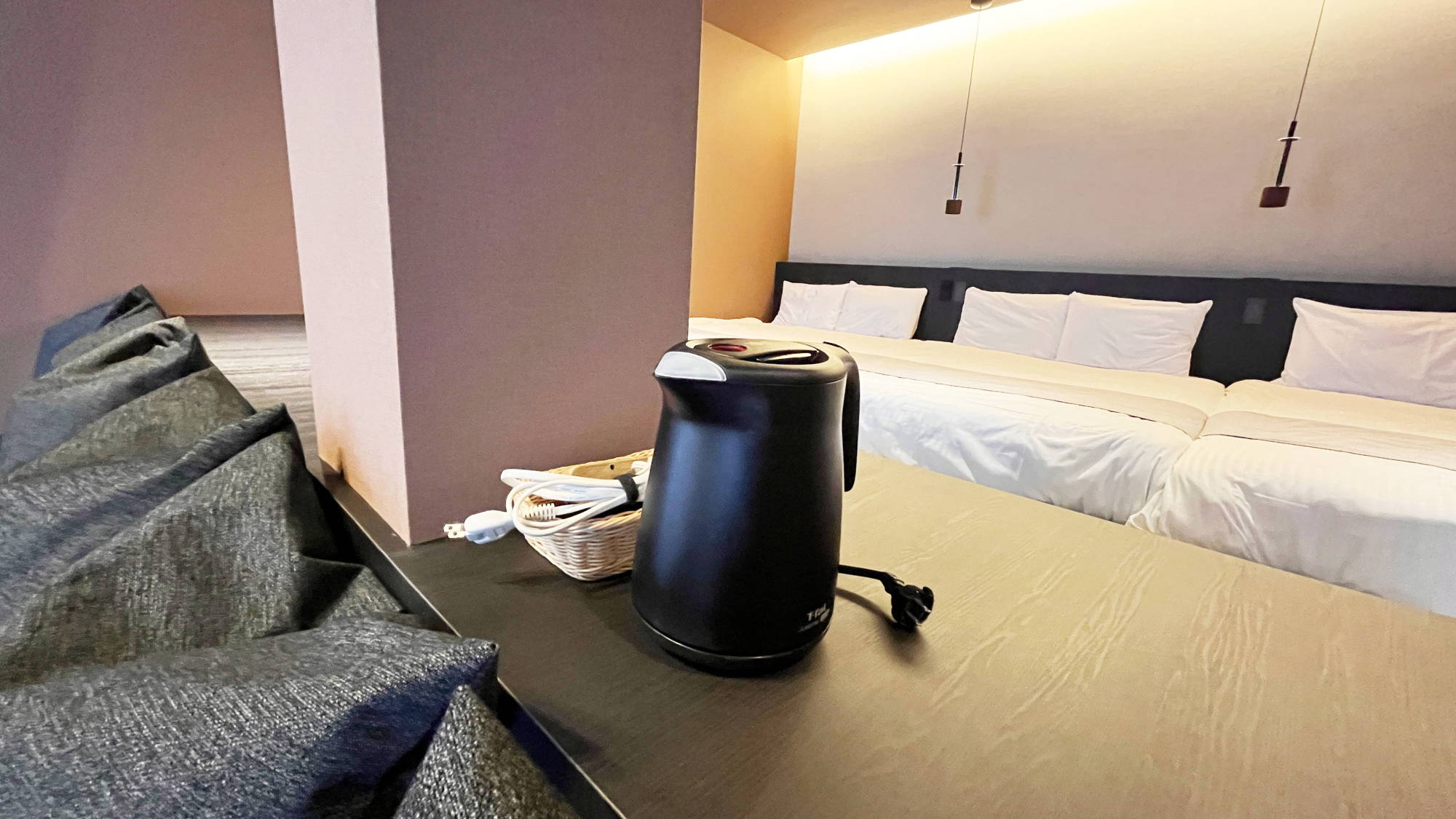 プレミアム和洋室：電気ケトル