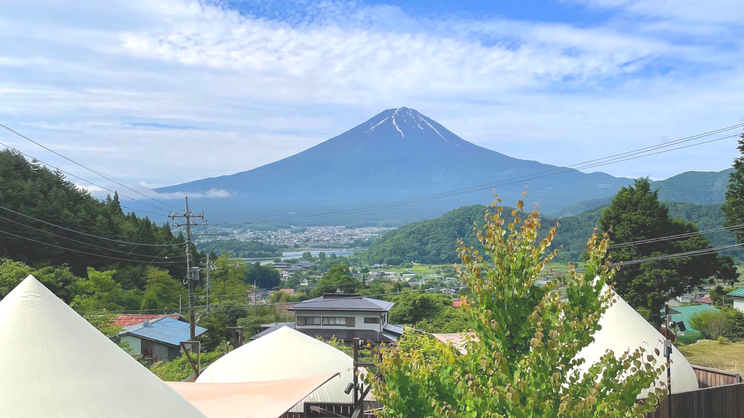 夏の富士山