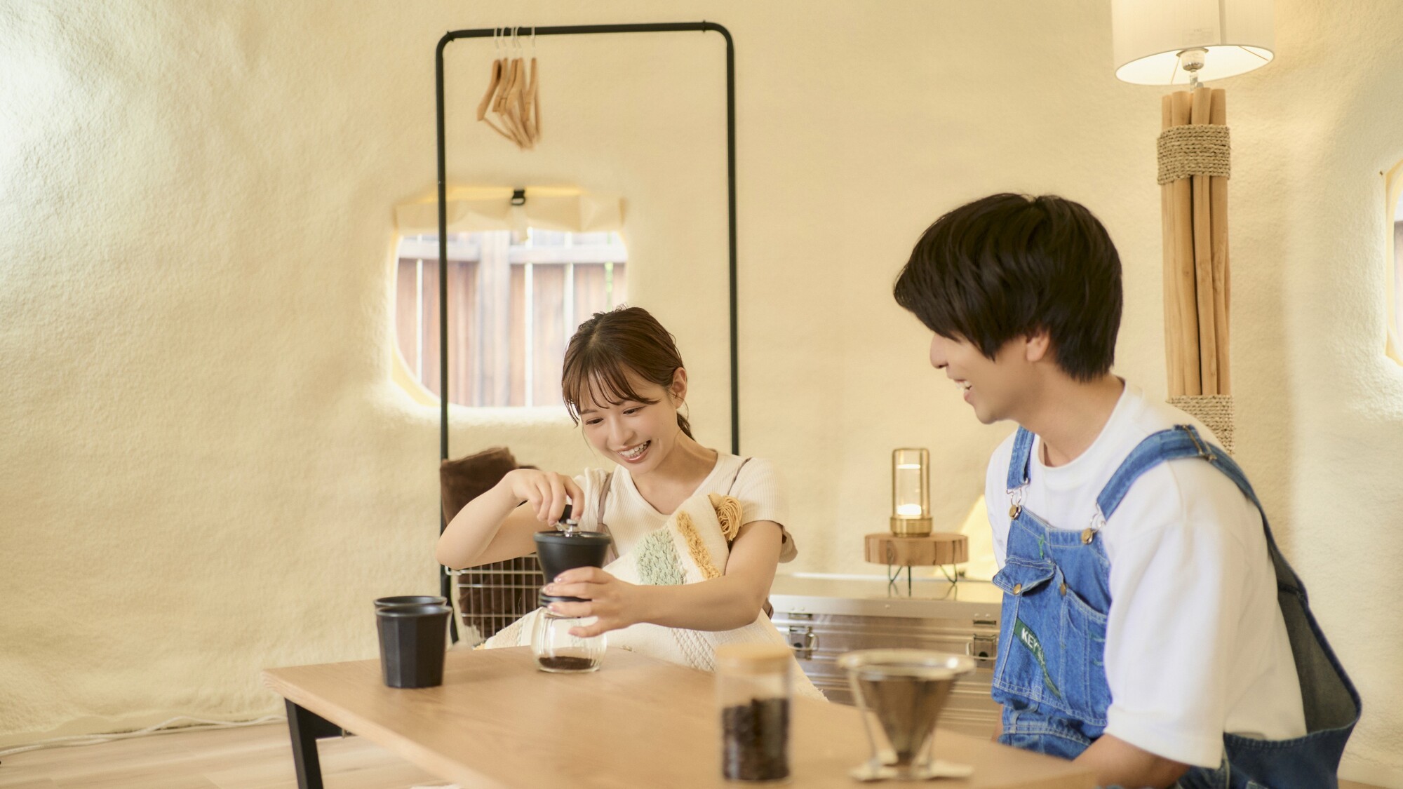 挽き立てコーヒーをお楽しみいただけます。