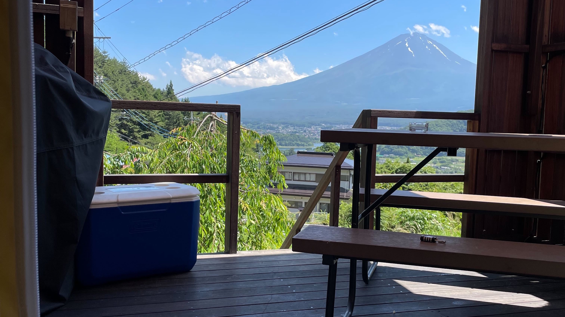 Dot Podから見る富士山