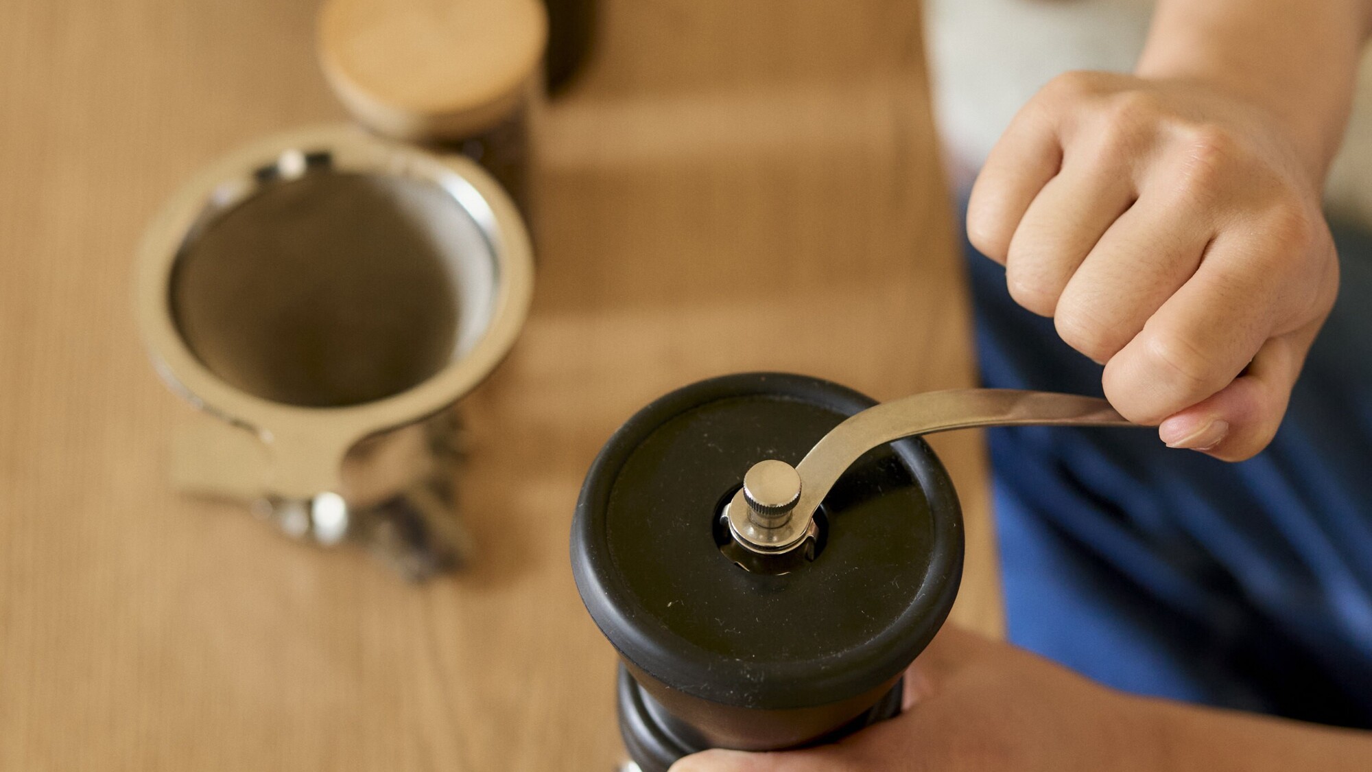 挽き立てコーヒーをお楽しみいただけます。