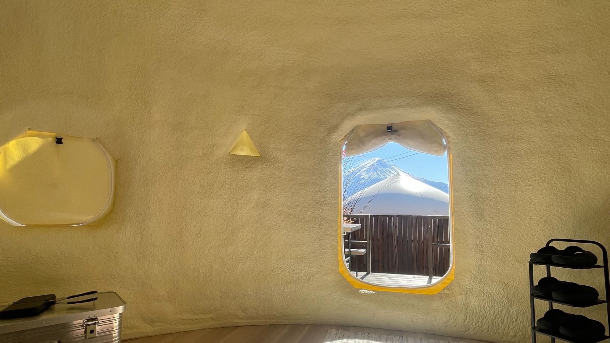 Dot Podから見える富士山