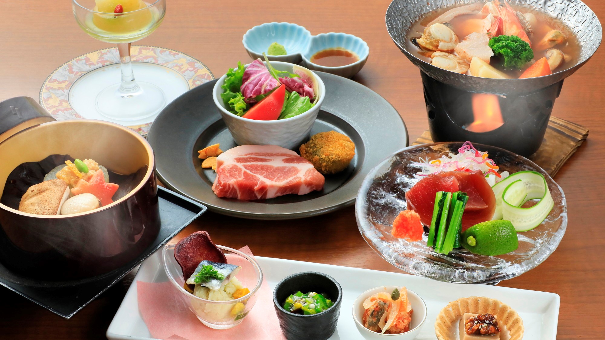 【夕食】ライトコース～雅～