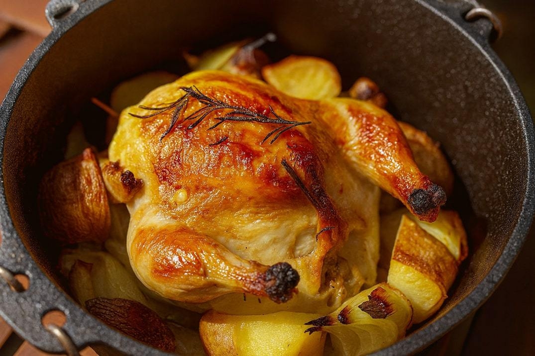 焚火を囲むクリスマスBBQ｜ダッチオーブンチキンのスペシャルディナー＜VILLA・2食付＞