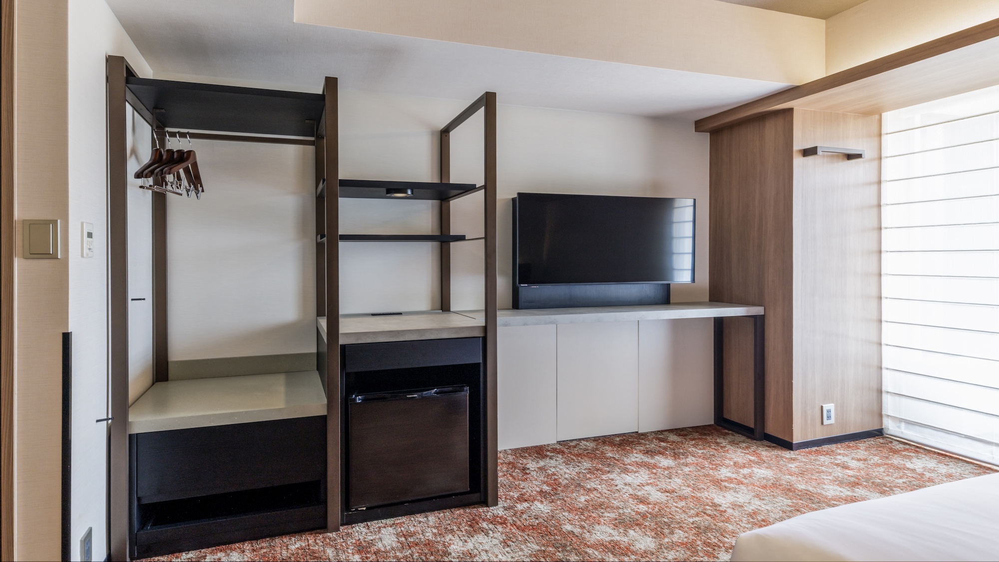 レインシャワーダブル（21㎡・禁煙・ベッド幅180㎝）