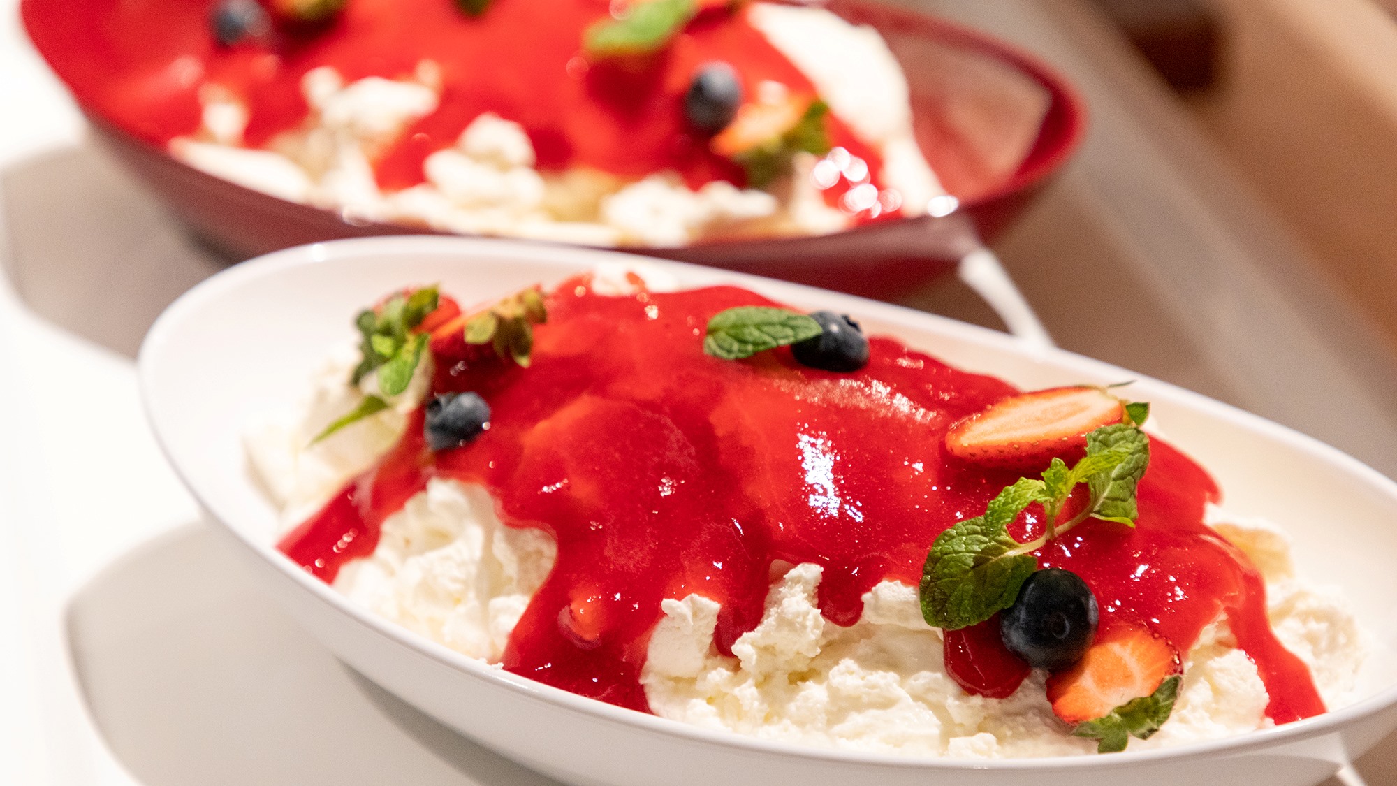 朝食メニュー『フロマージュブランのムーㇲ