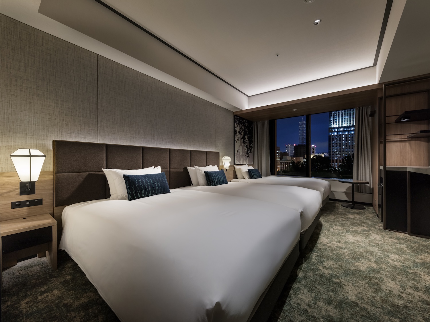 ハリウッドトリプル（26㎡・禁煙・ベッド幅115㎝）