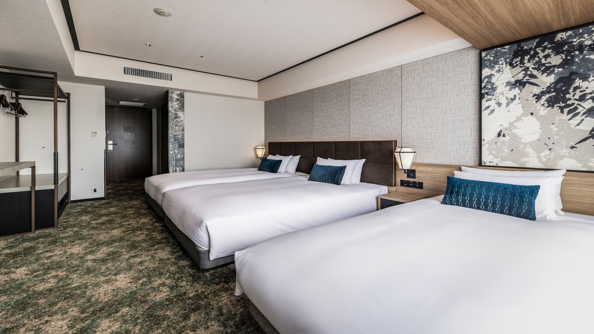 ハリウッドトリプル（26㎡・禁煙・ベッド幅115㎝）