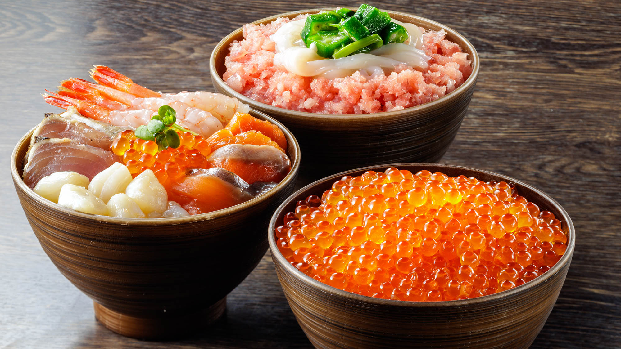 朝食メニュー『お好み海鮮丼』